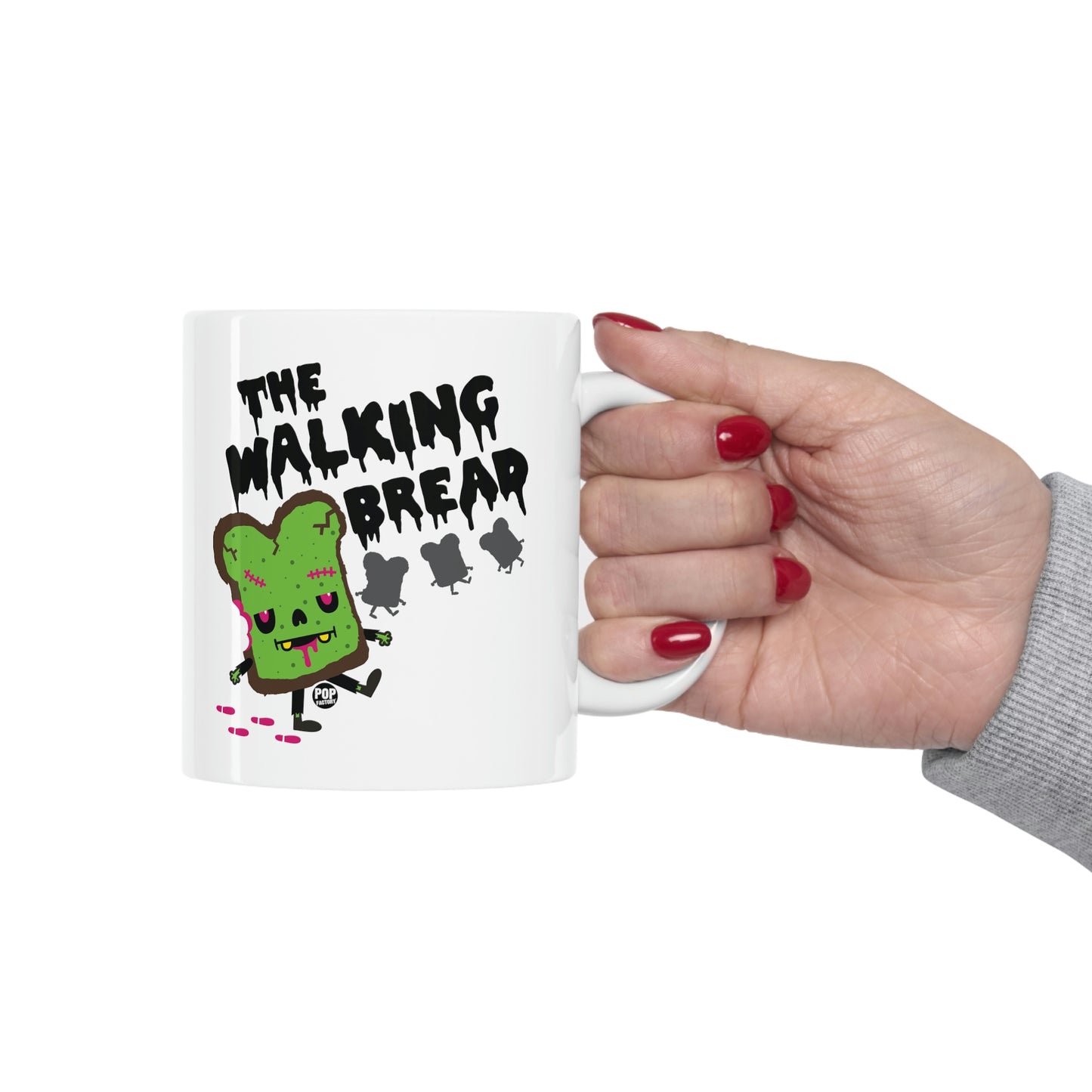 The Walking Bread Mug