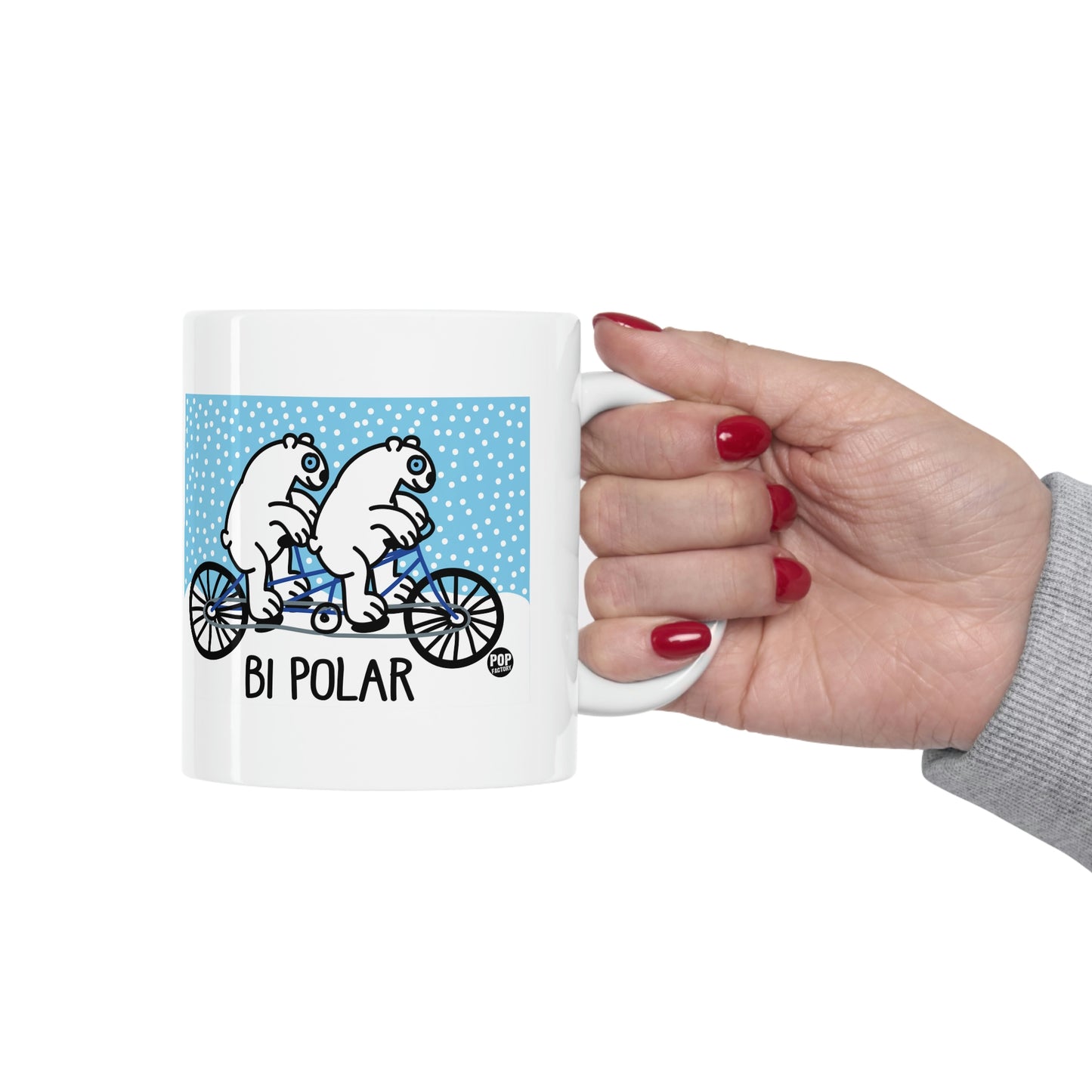 BI POLAR BEAR COFFEE MUG