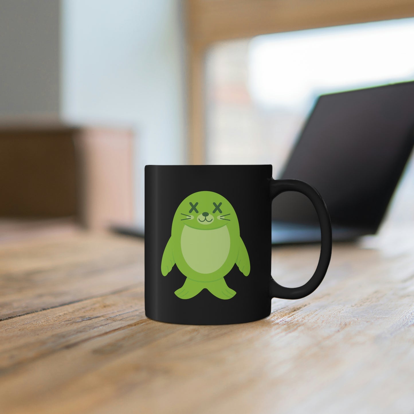 DEADIMALS SEAL COFFEE MUG