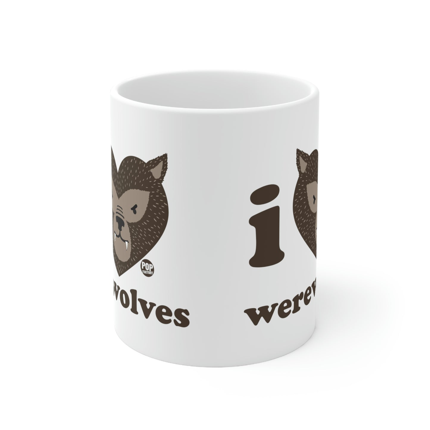 I LOVE WEREWOLVES COFFEE MUIG