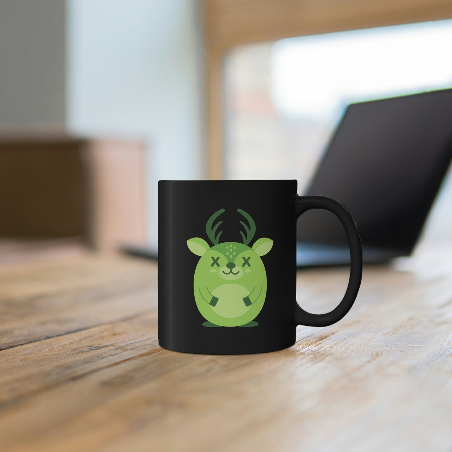 DEADIMALS DEER COFFEE MUG - Halloween Edition