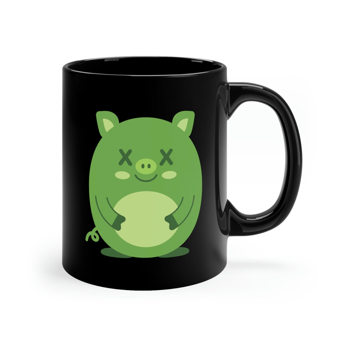 DEADIMALS PIG COFFEE MUG