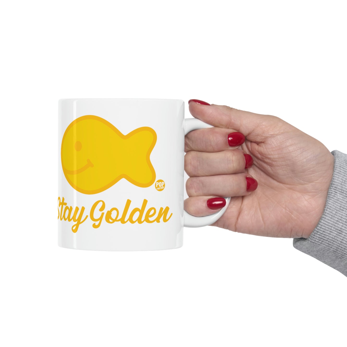 Stay Golden Goldfish Cracker Mug