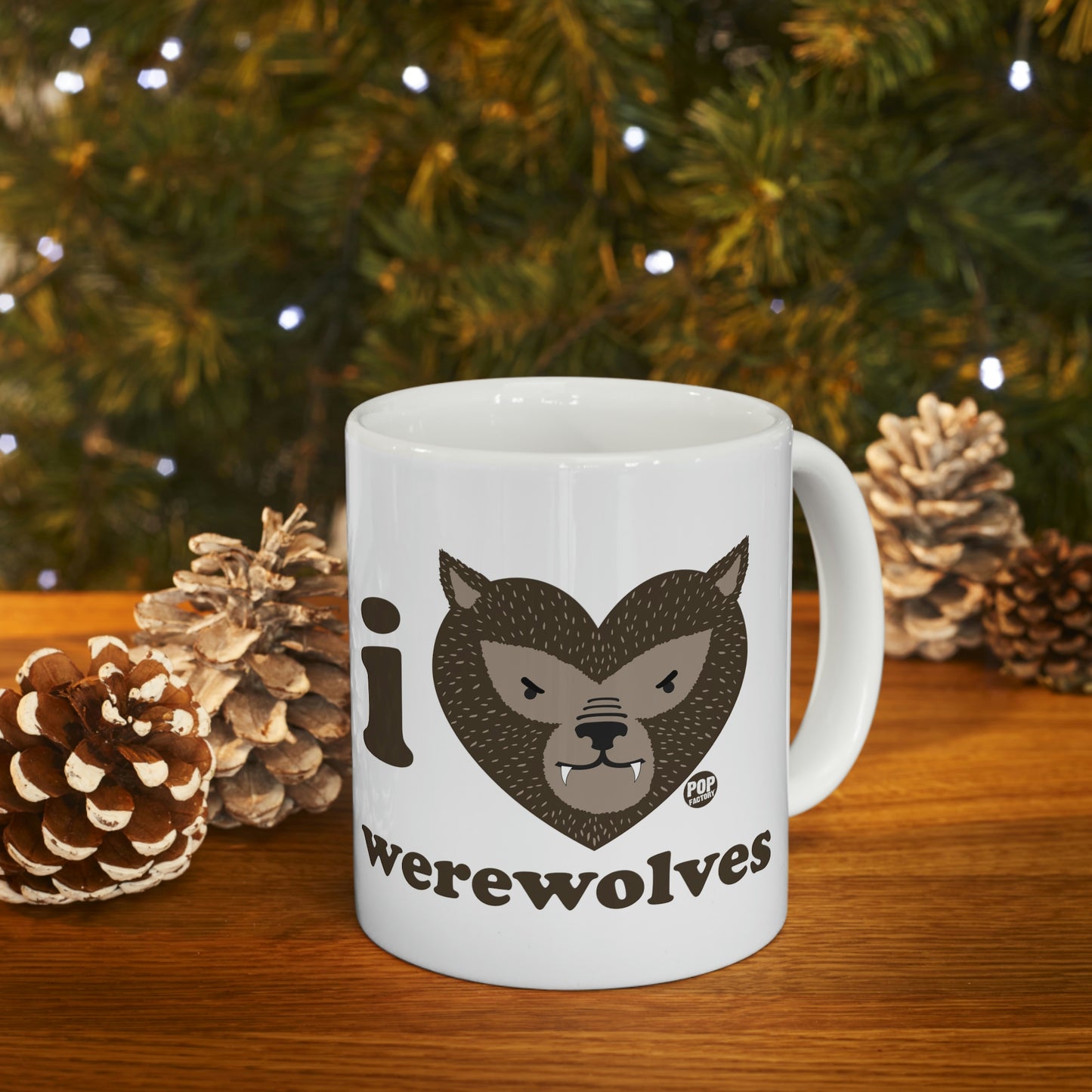 I LOVE WEREWOLVES COFFEE MUIG