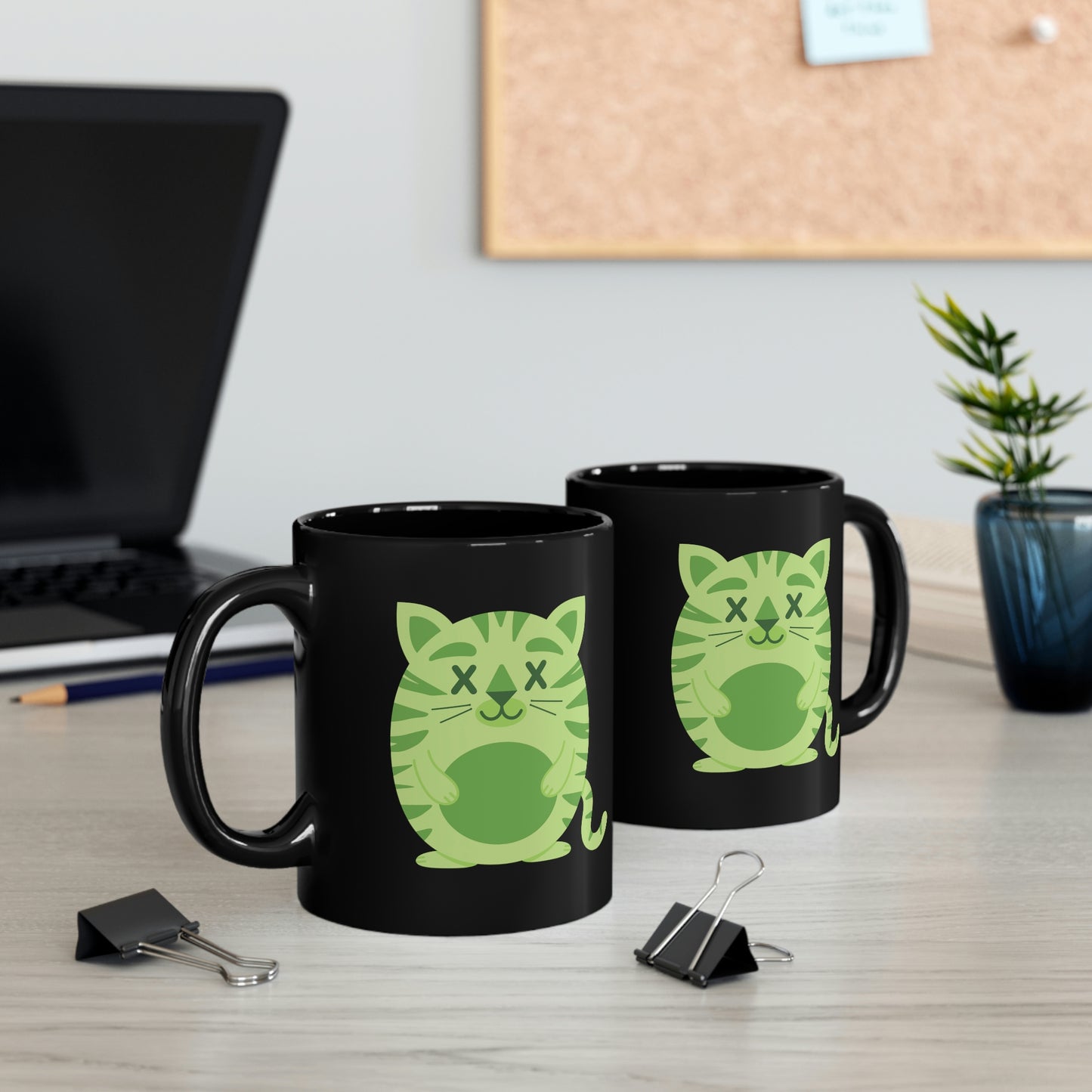 DEADIMALS TIGER COFFEE MUG