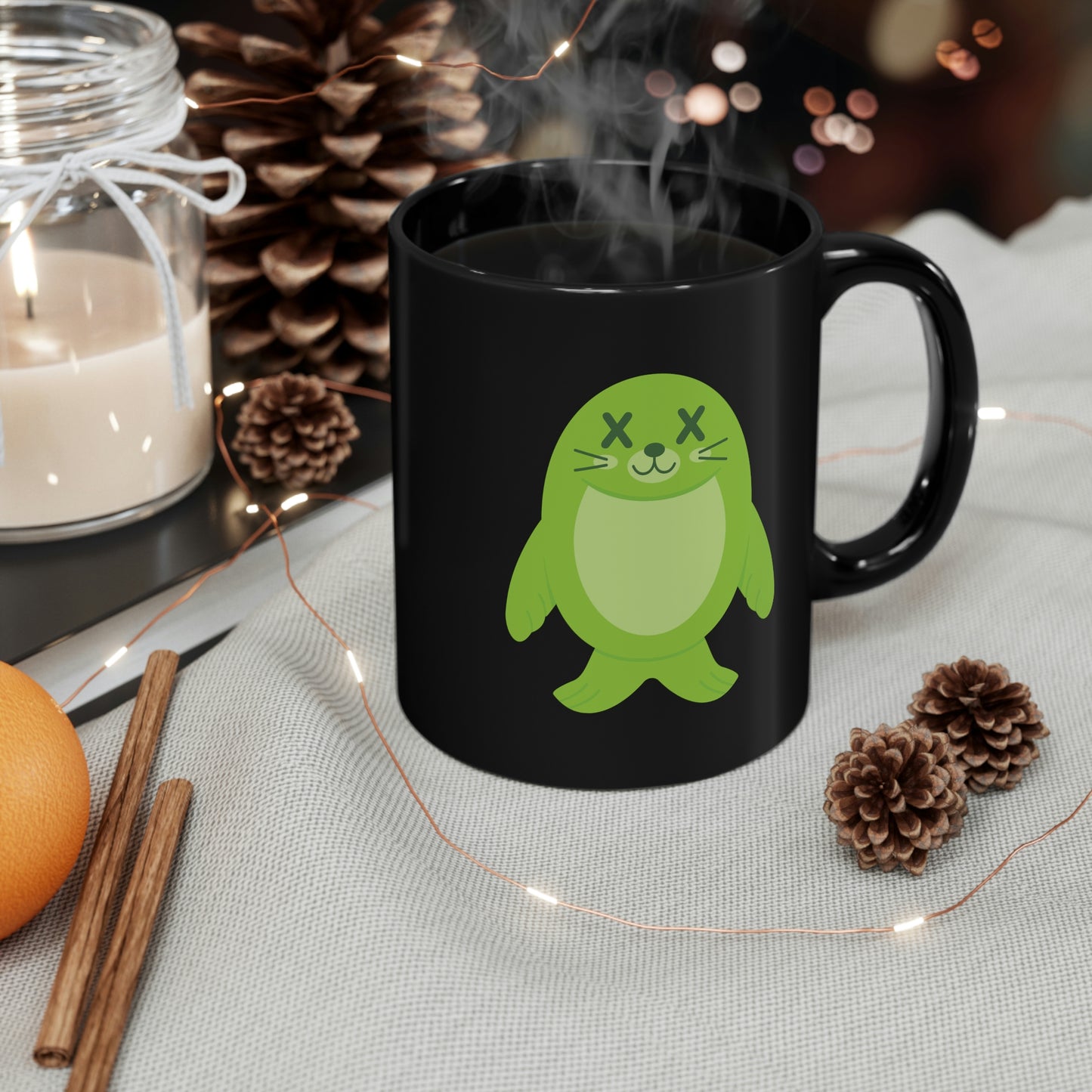 DEADIMALS SEAL COFFEE MUG