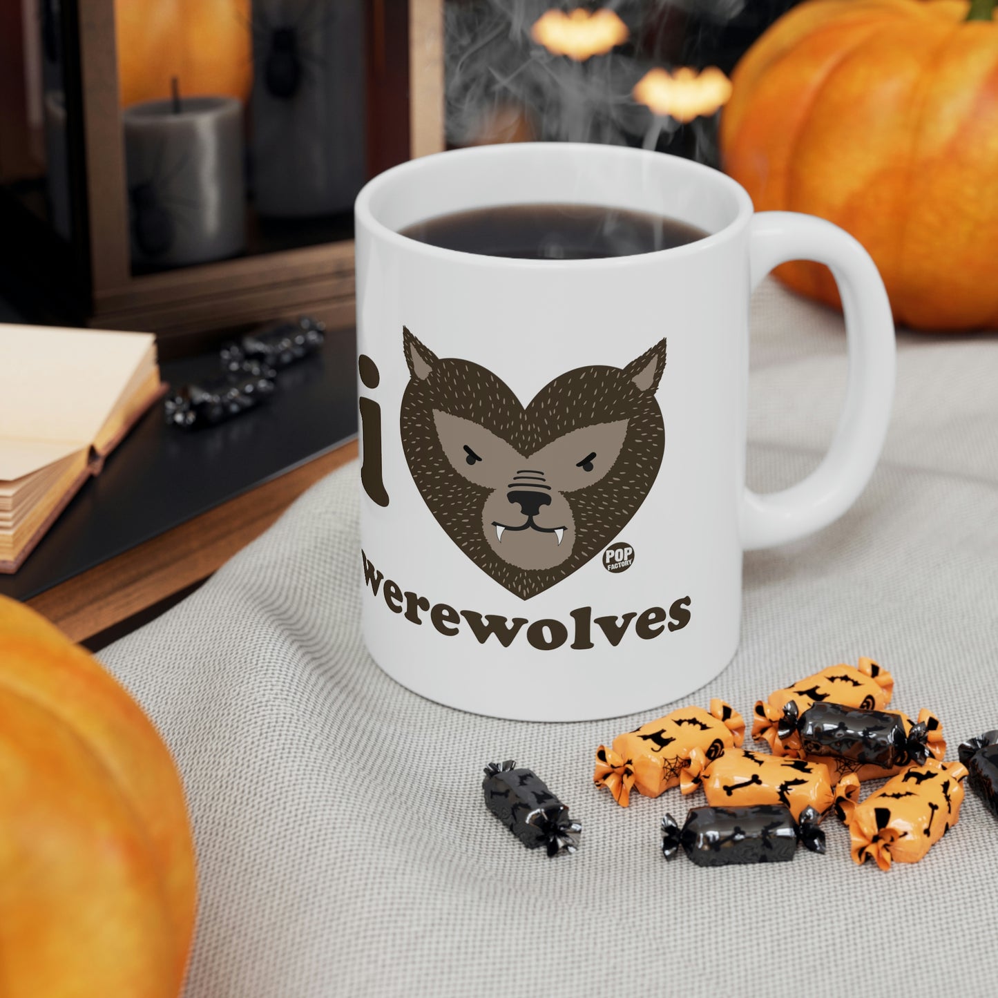 I LOVE WEREWOLVES COFFEE MUIG