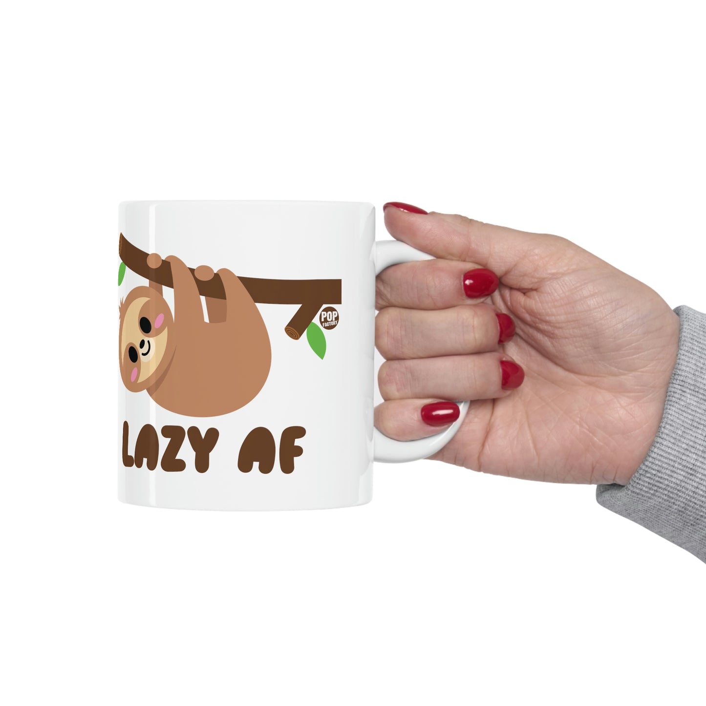 Lazy AF Sloth Coffee Mug