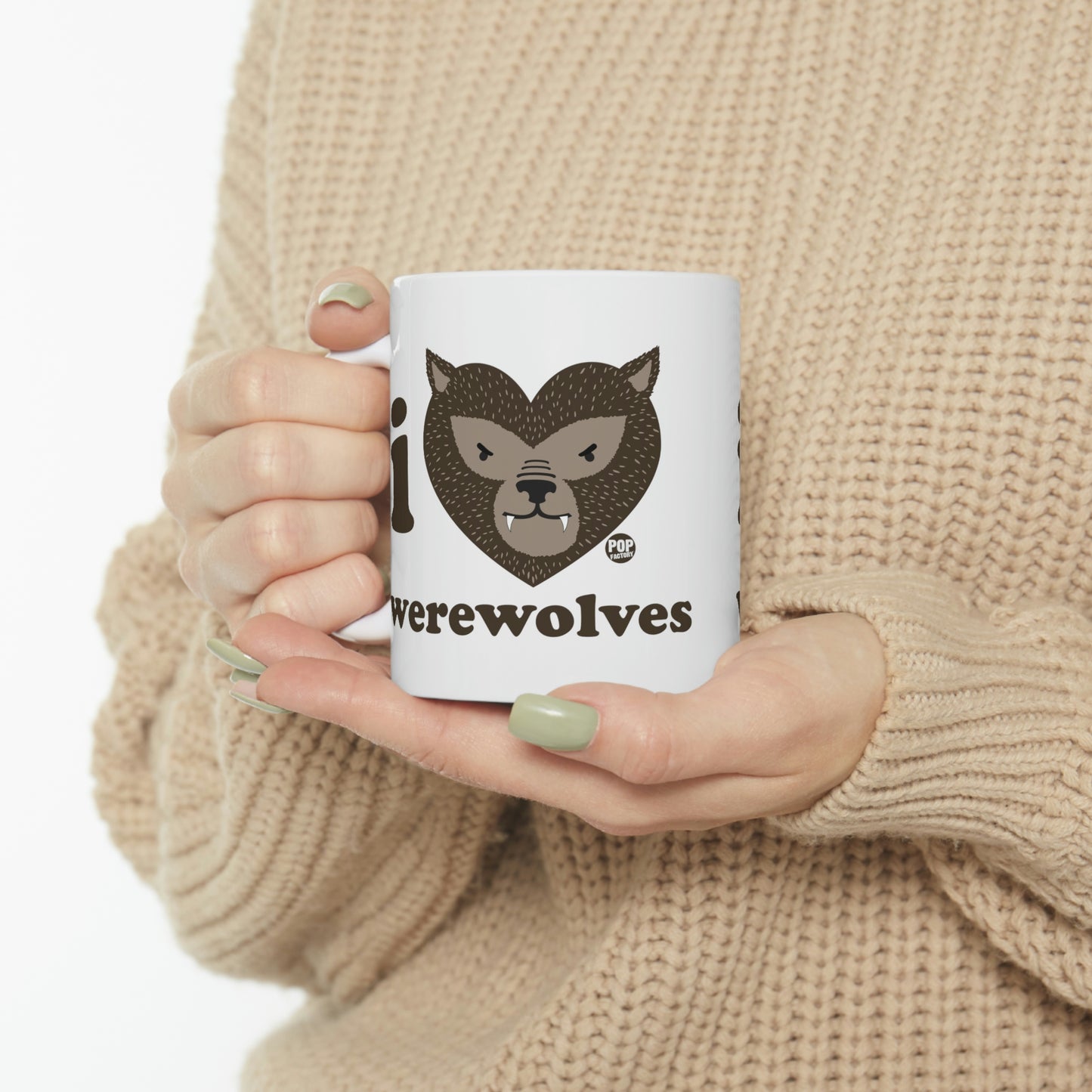 I LOVE WEREWOLVES COFFEE MUIG