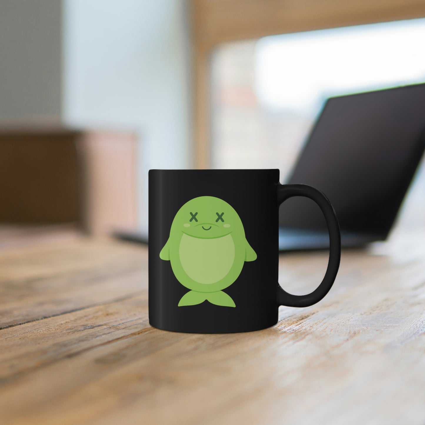 DEADIMALS DOLPHIN COFFEE MUG - Halloween Edition