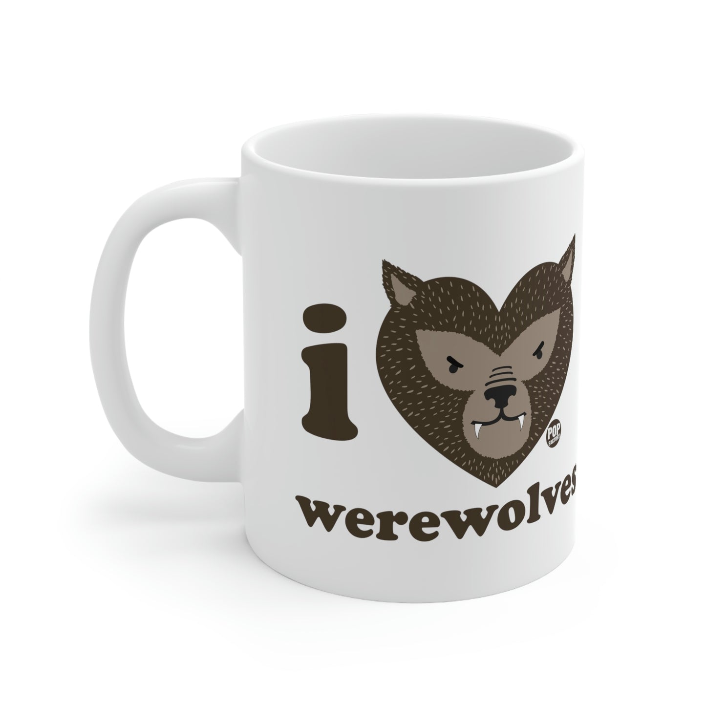 I LOVE WEREWOLVES COFFEE MUIG