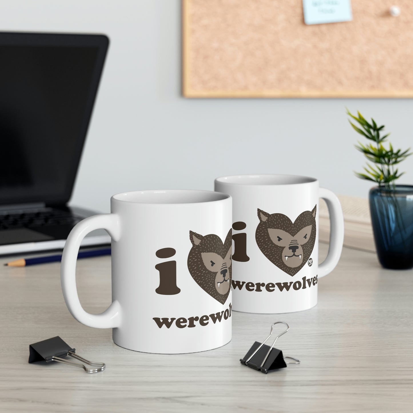 I LOVE WEREWOLVES COFFEE MUIG