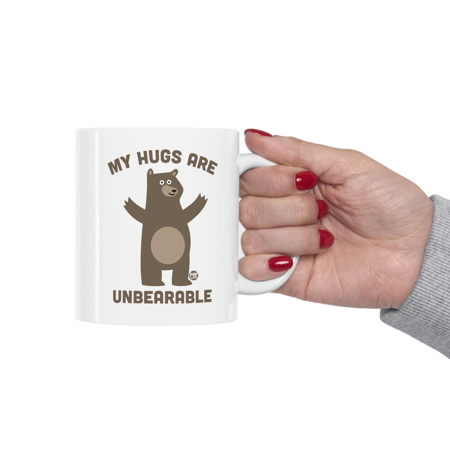 MY HUGS ARE UNBEARABLE COFFEE MUG