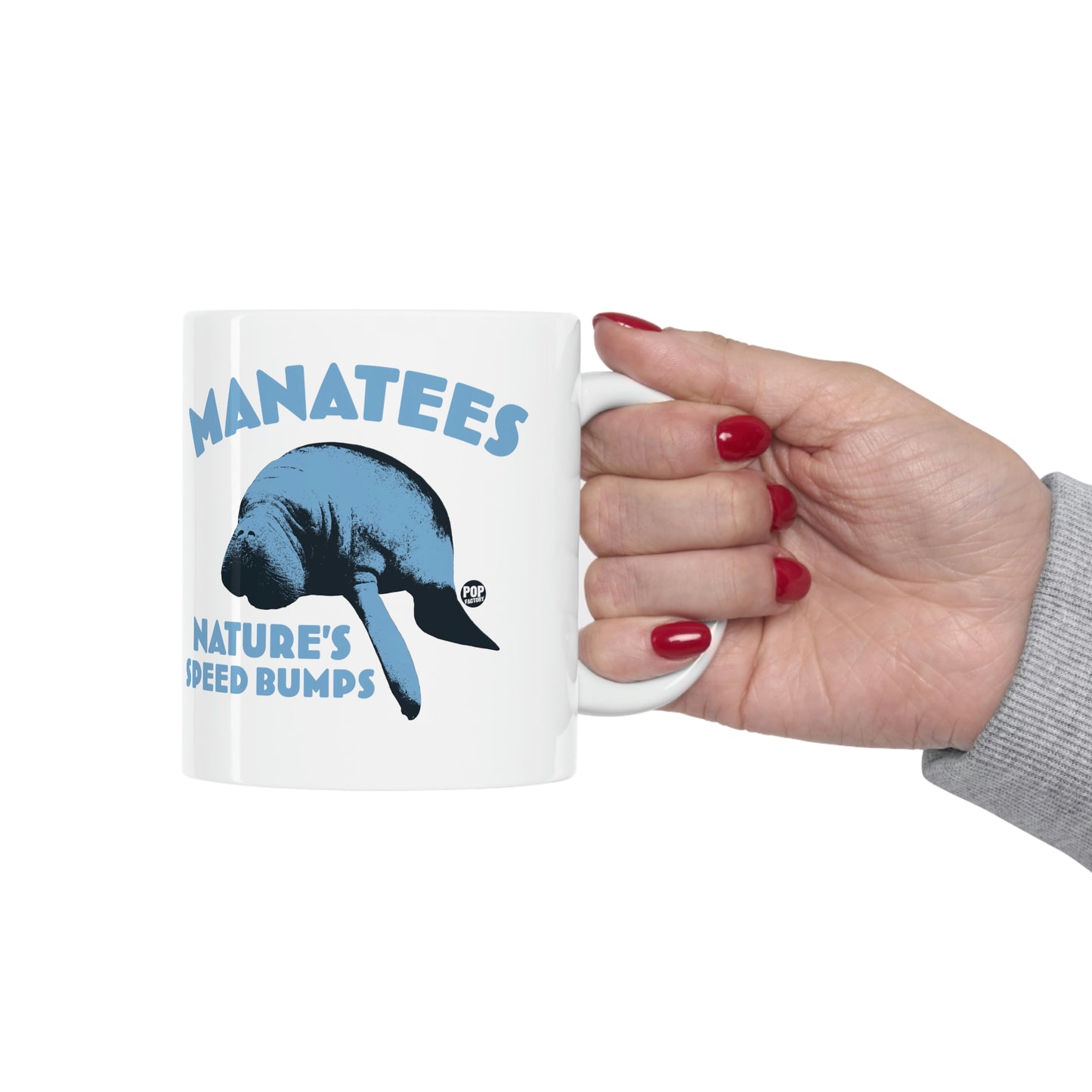Manatees Nature's Speed Bumps Coffee Mug