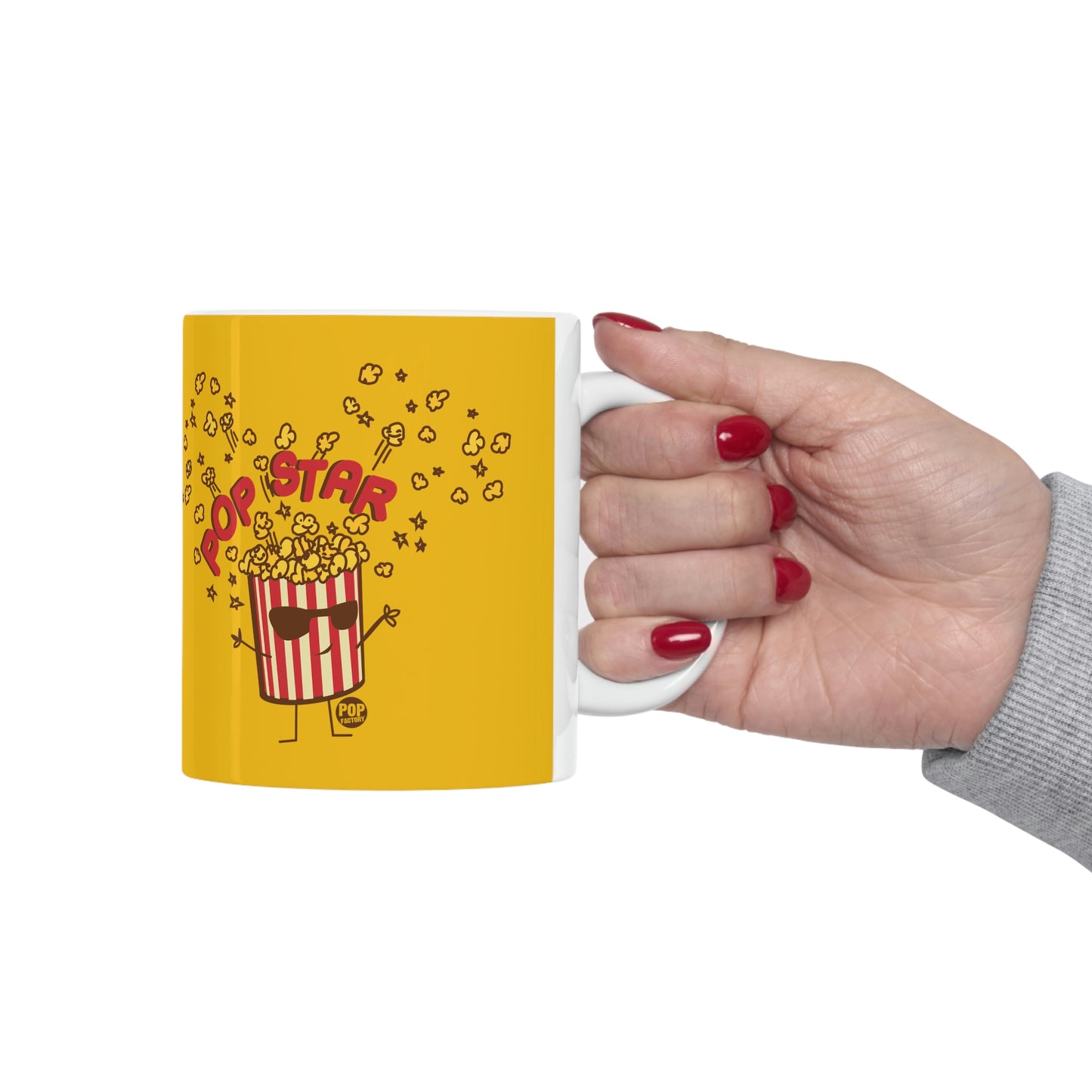 POP STAR POPCORN COFFEE MUG