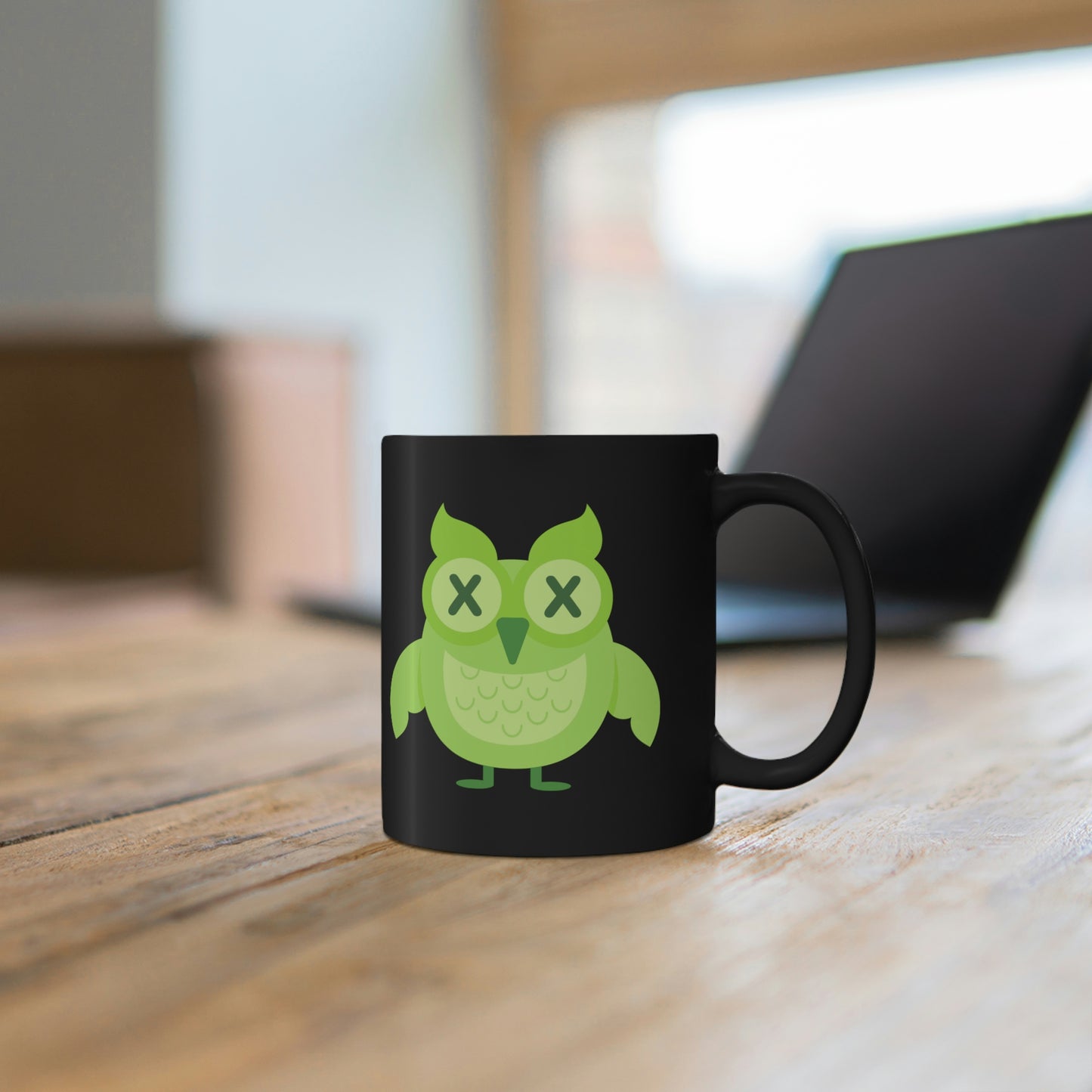 DEADIMALS OWL COFFEE MUG - Halloween Collection