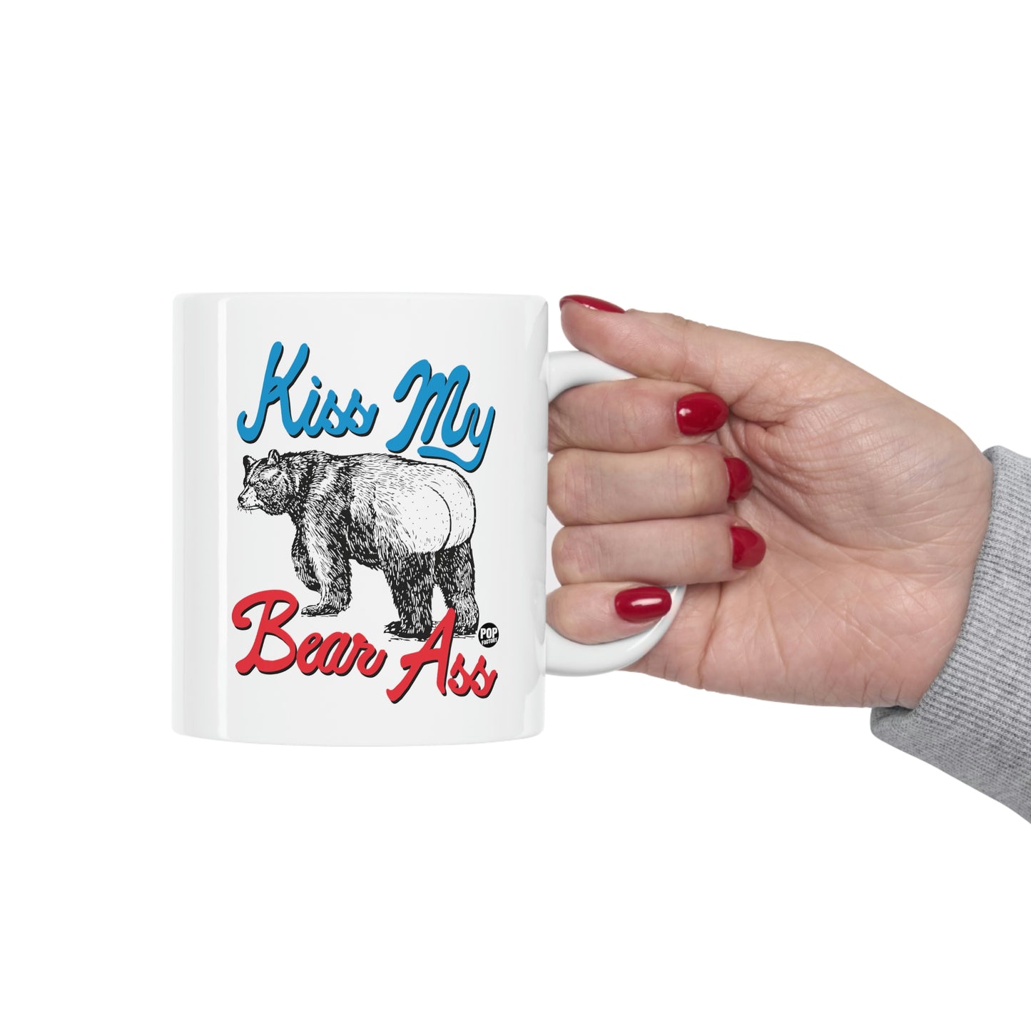 Kiss My Bear Ass Coffee Mug