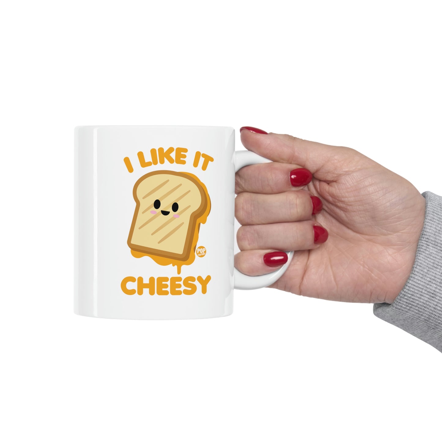 I LIKE IT CHEESY COFFEE MUG