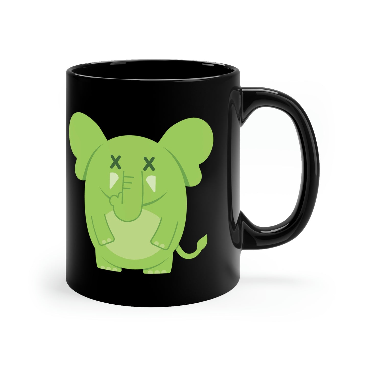 DEADIMALS ELEPHANT COFFEE MUG - Halloween Edition