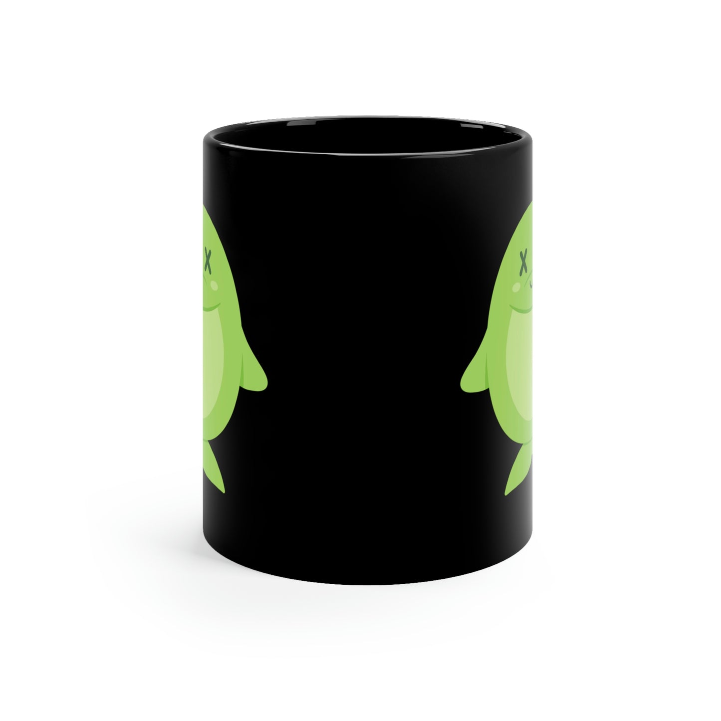 DEADIMALS DOLPHIN COFFEE MUG - Halloween Edition
