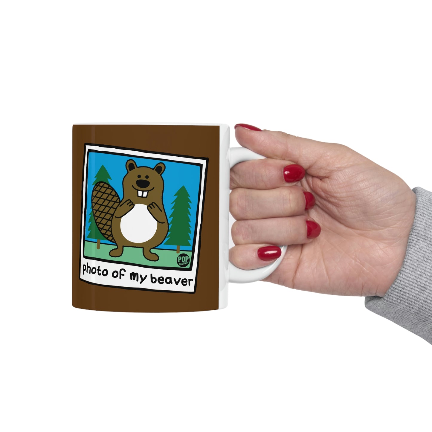PHOTO OF MY BEAVER COFFEE MUG