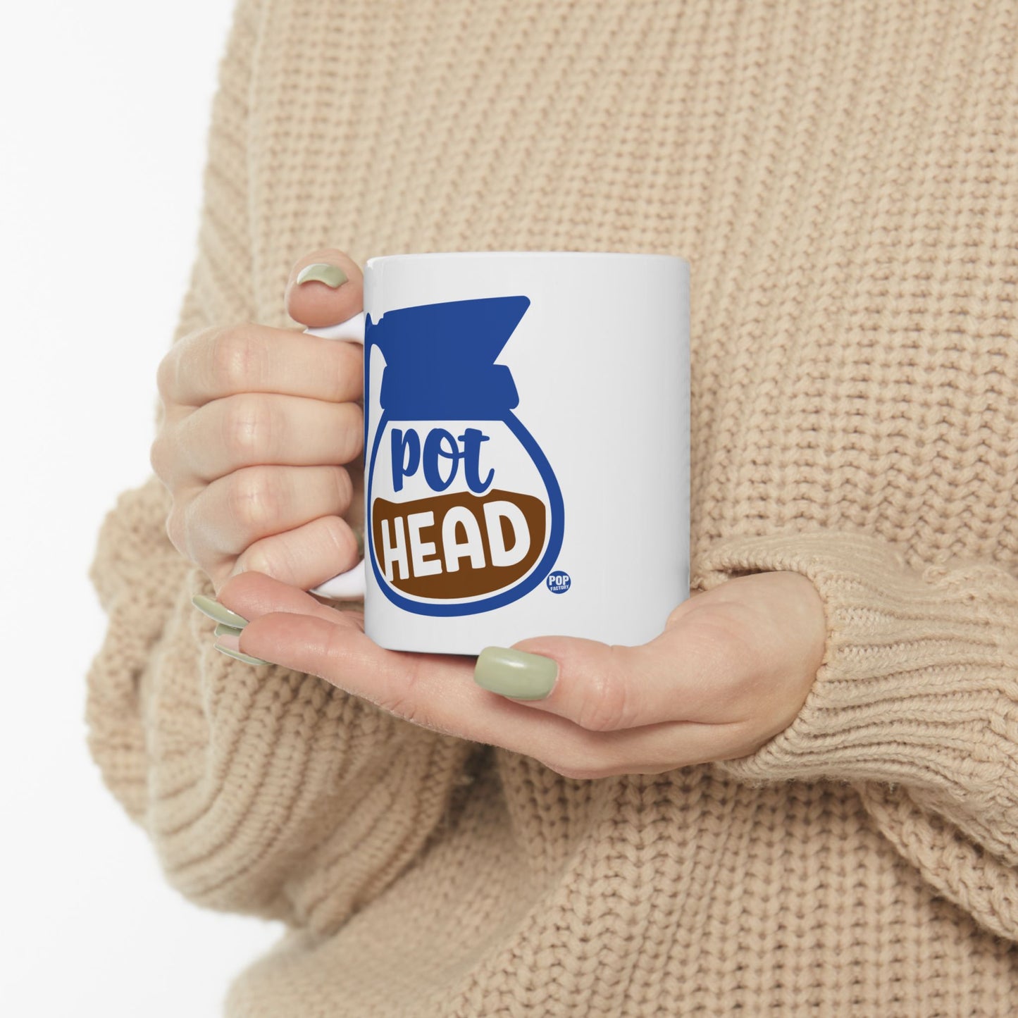 Pot Head Coffee Pot Mug