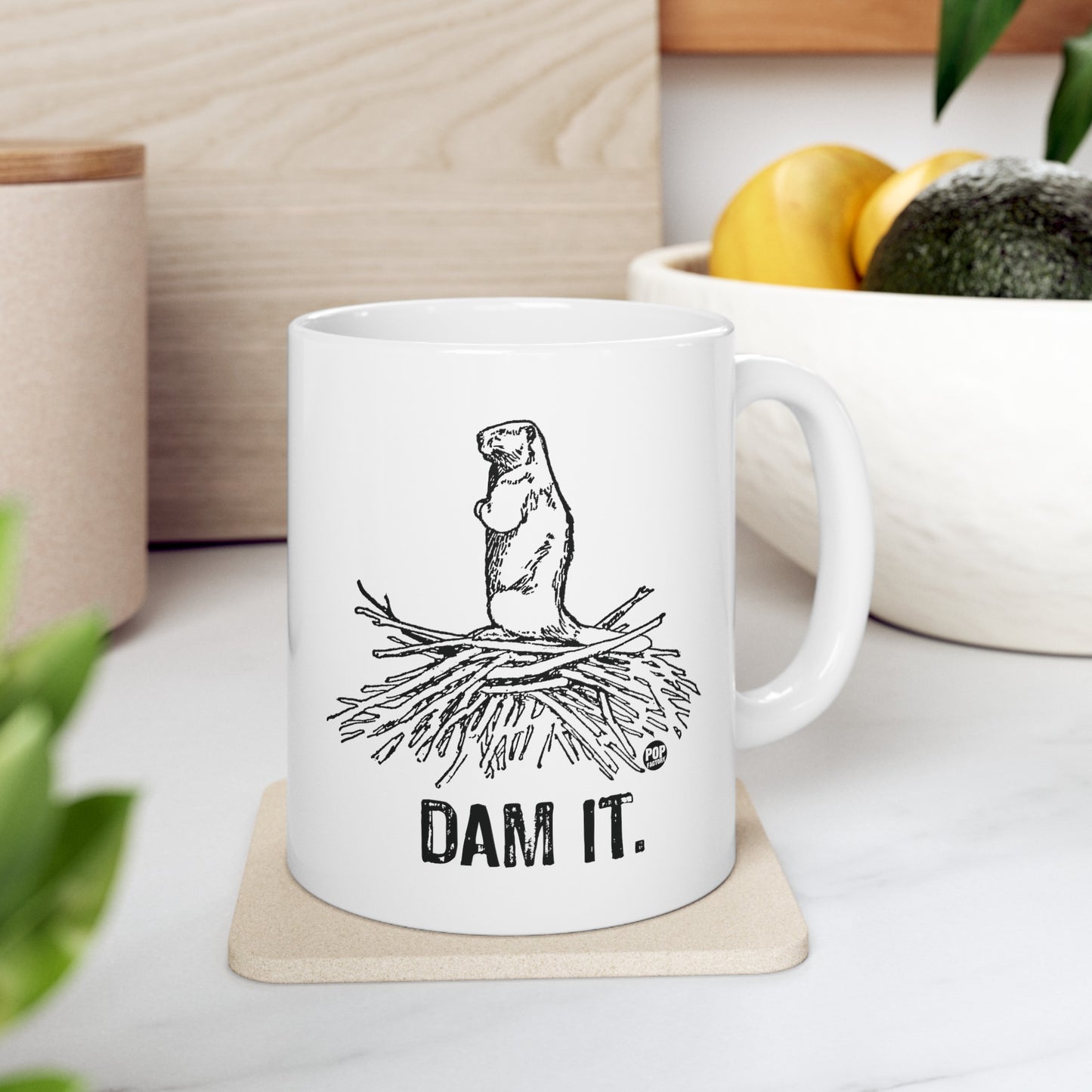 Dam It Beaver Mug