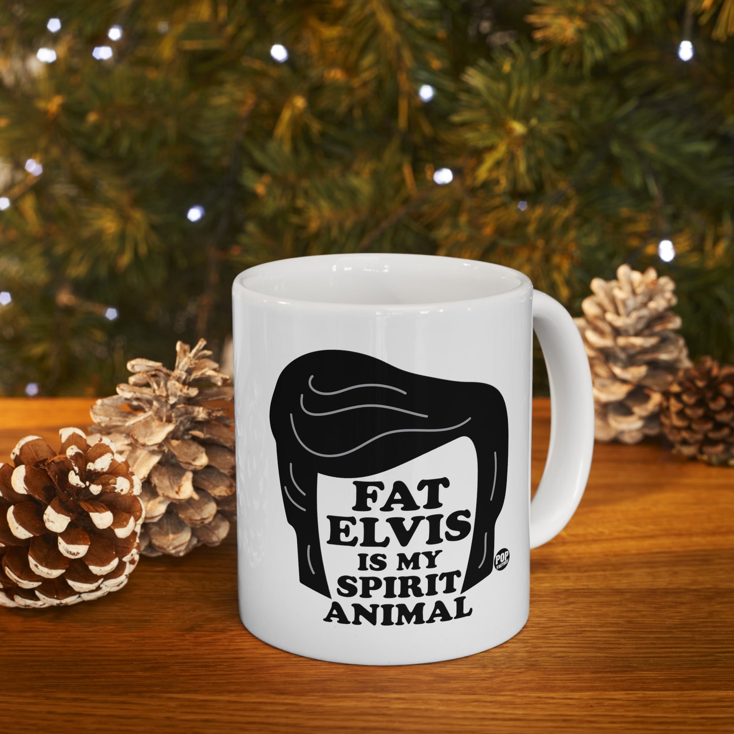 Fat Elvis Mug