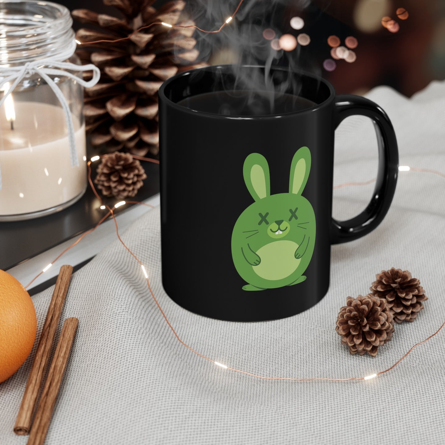 Deadimals Bunny Mug - Halloween Edition