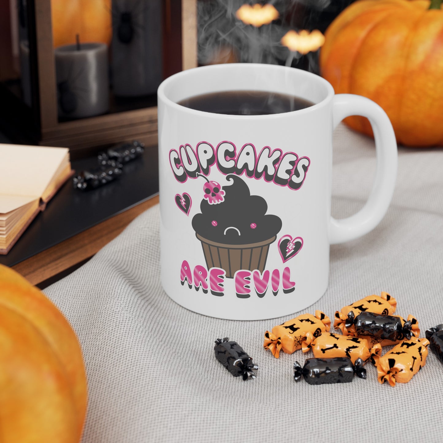 Cupcakes Are Evil Mug