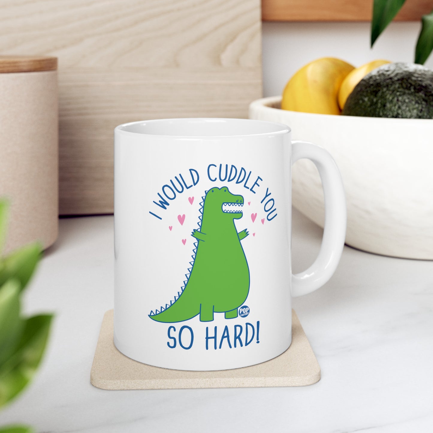 Cuddle You Dinosaur Mug