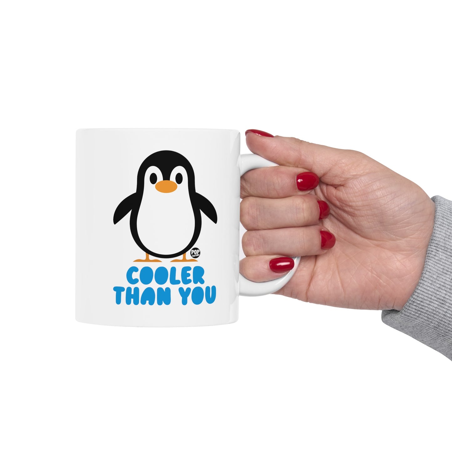 Cooler Than You Penguin Mug