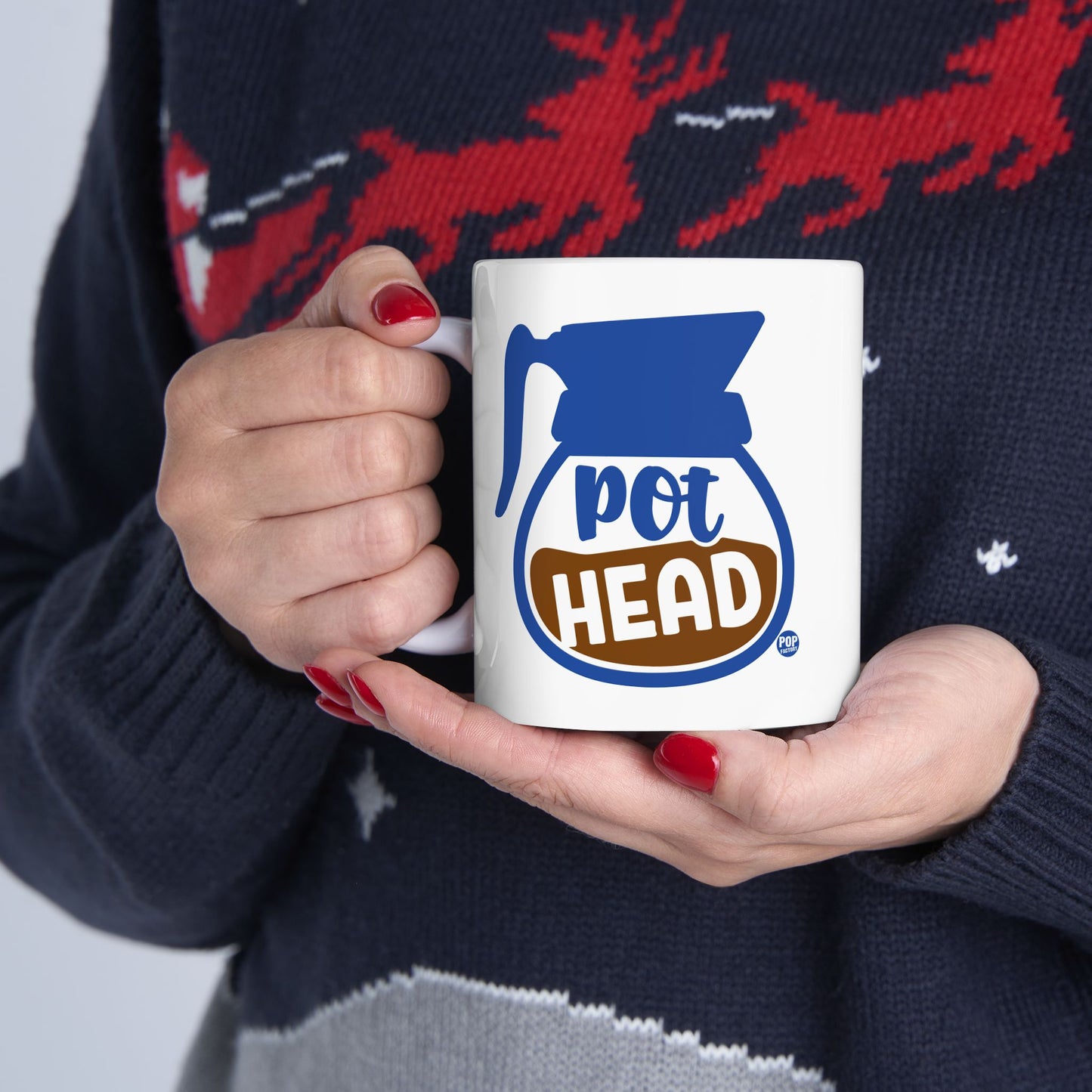 Pot Head Coffee Pot Mug