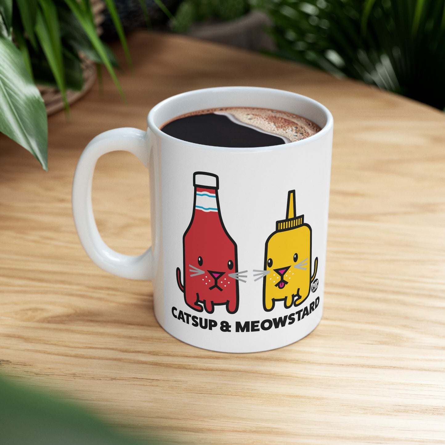 Catsup And Meowstard Mug