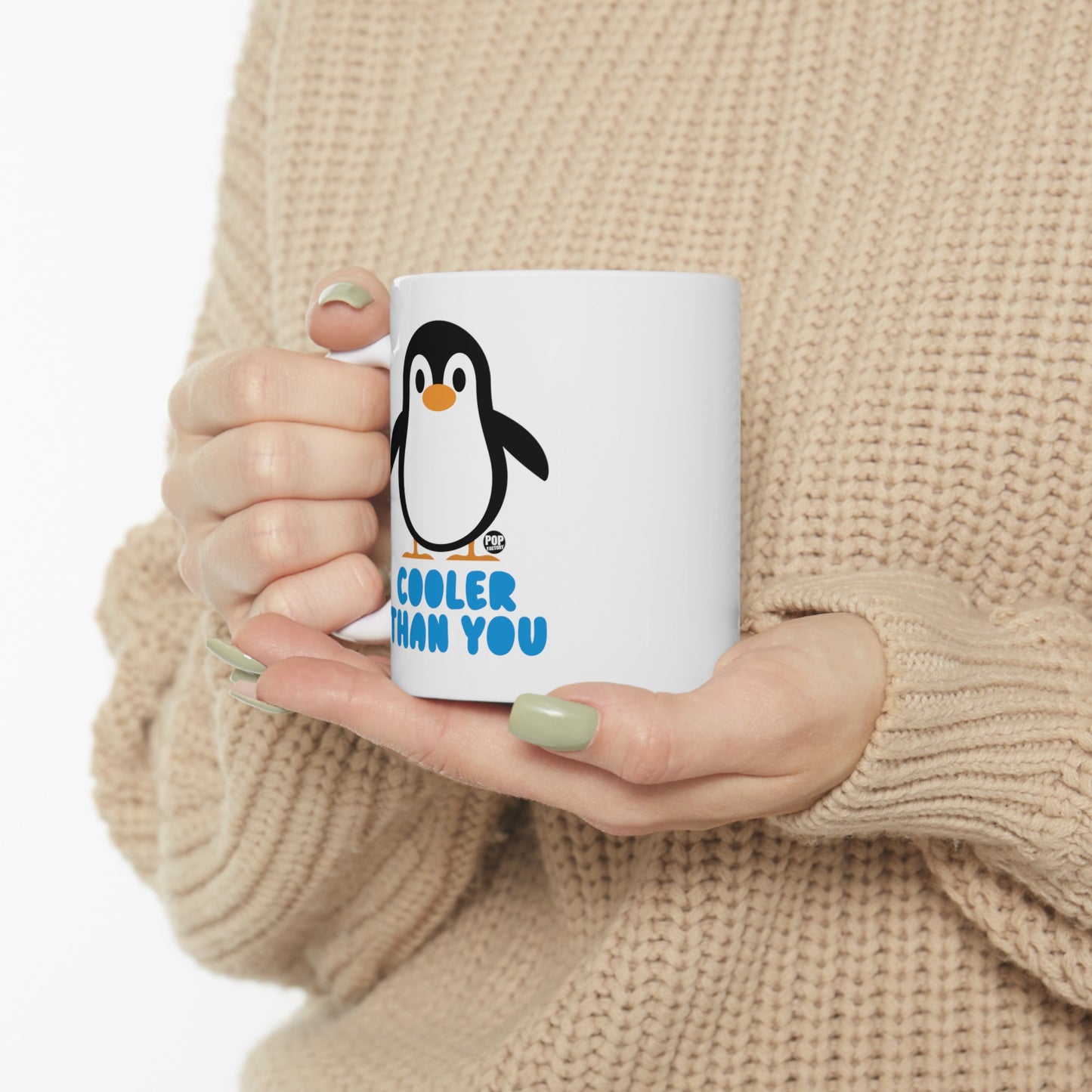 Cooler Than You Penguin Mug