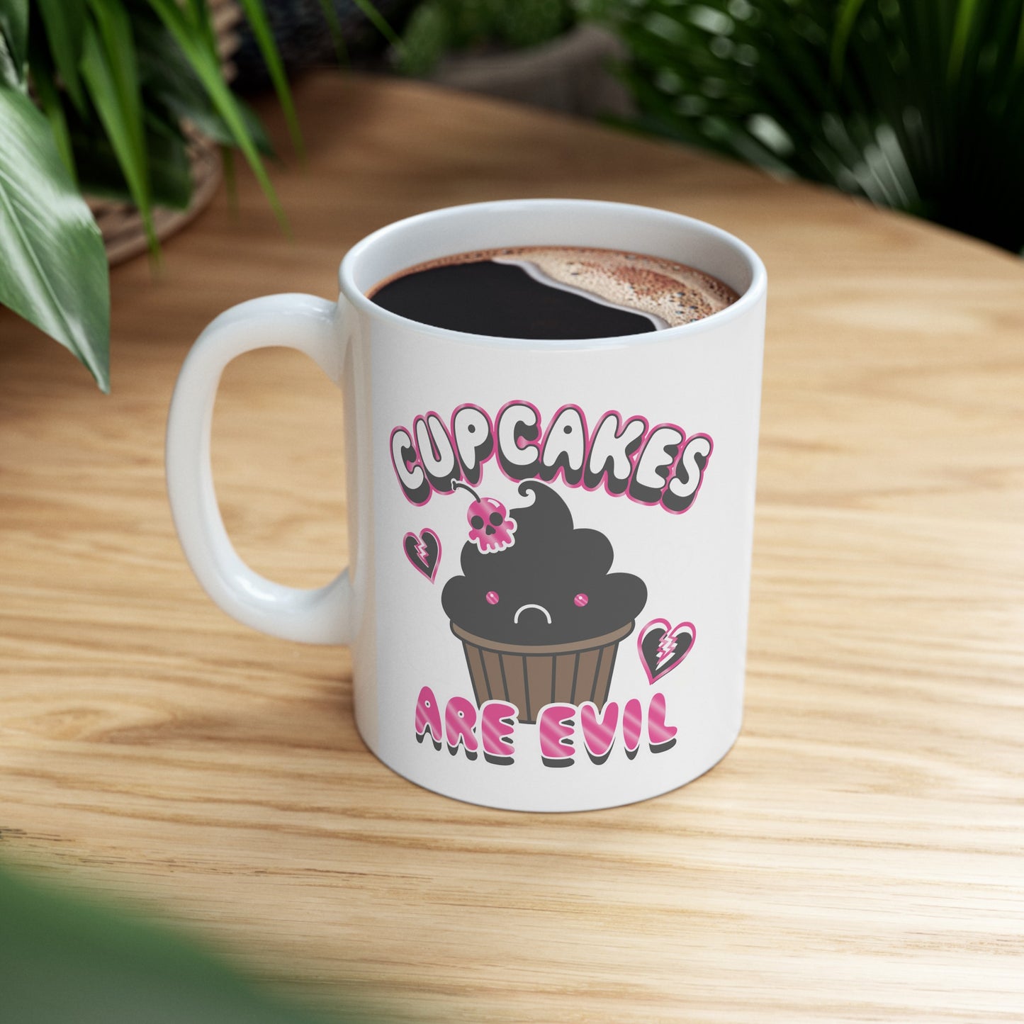 Cupcakes Are Evil Mug