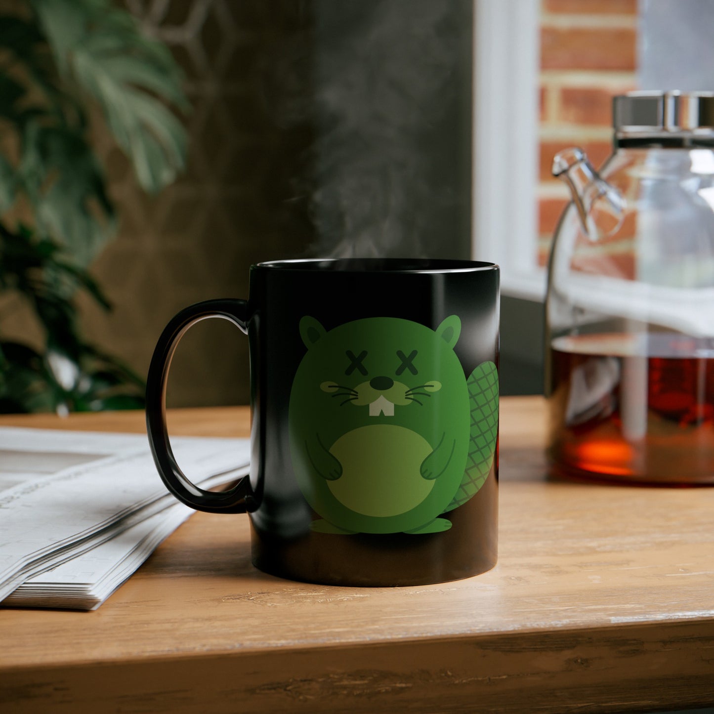 Deadimals Beaver Mug - Halloween Edition