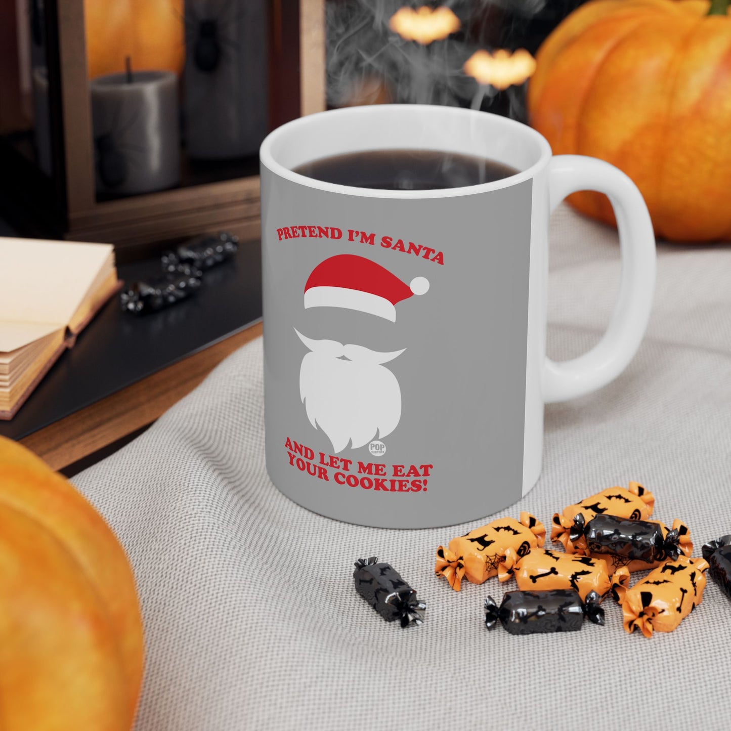 Pretend I'm Santa Eat Cookies Mug