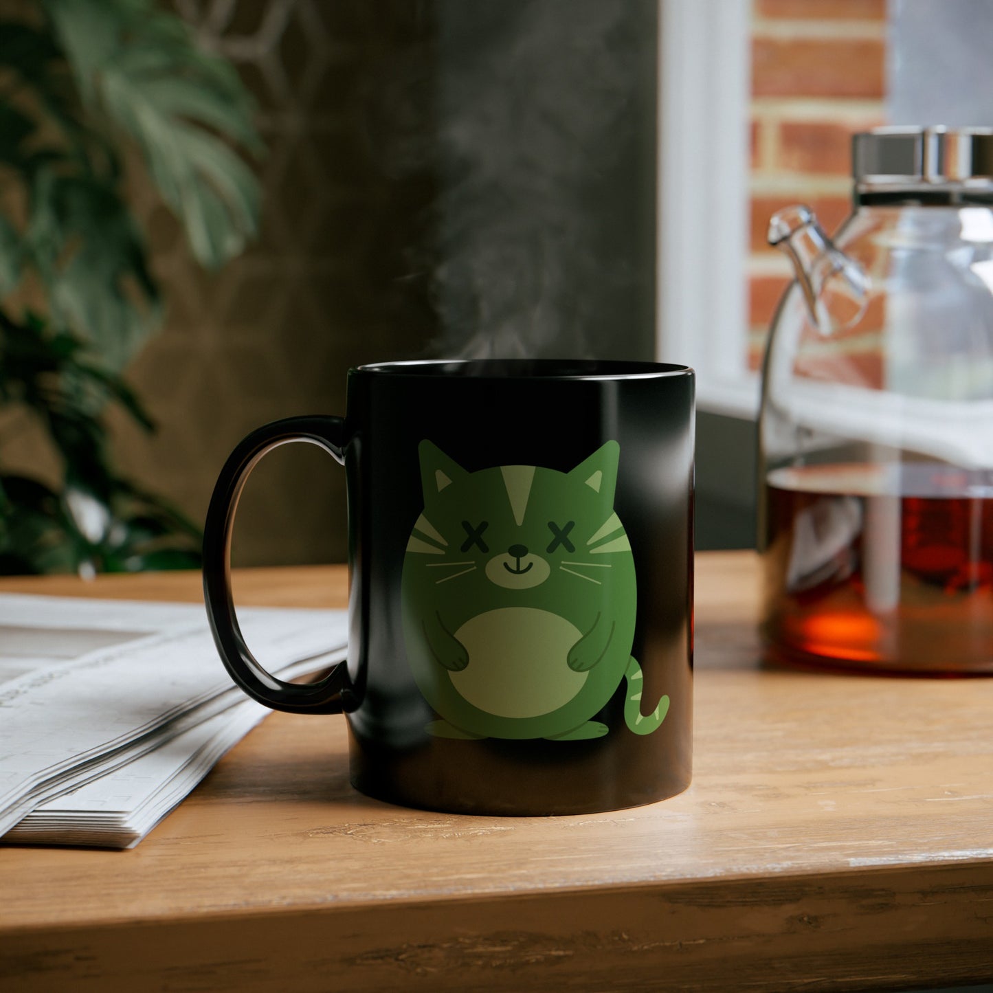 Deadimals Cat Mug - Halloween Edition