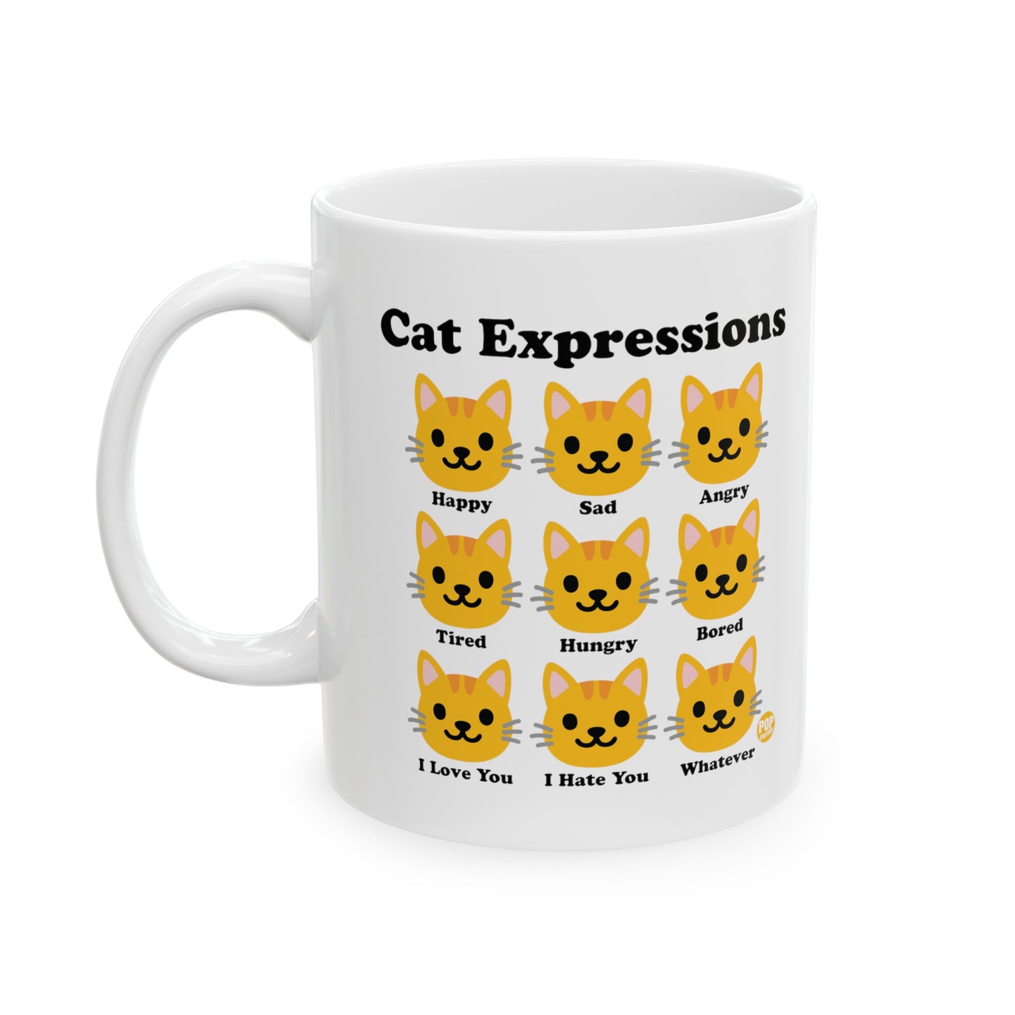 Cat Expressions Mug