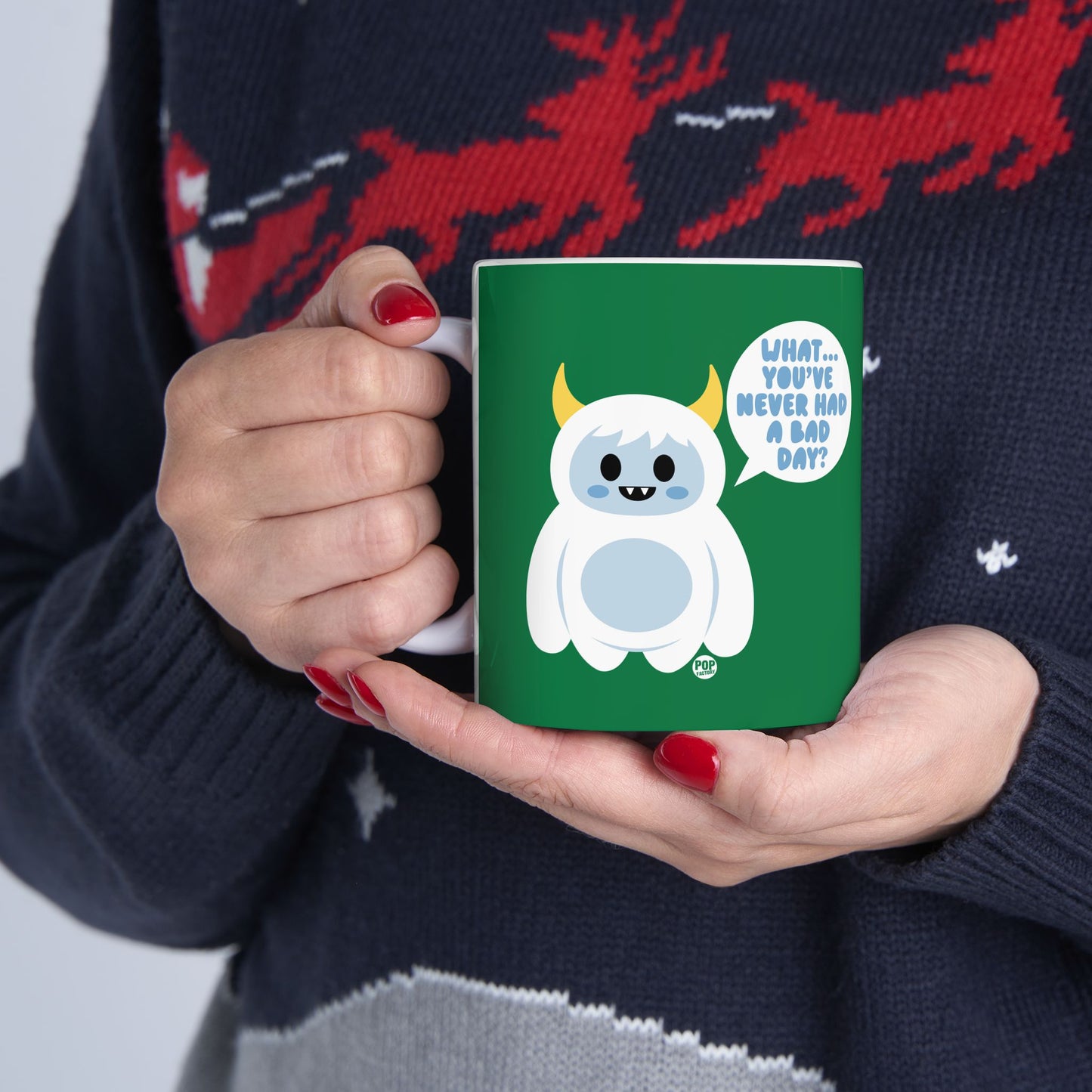 Bad Day Abominable Snowman Mug