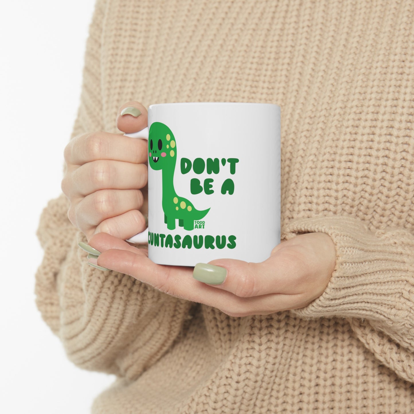 Cuntasaurus Dinosaur Mug