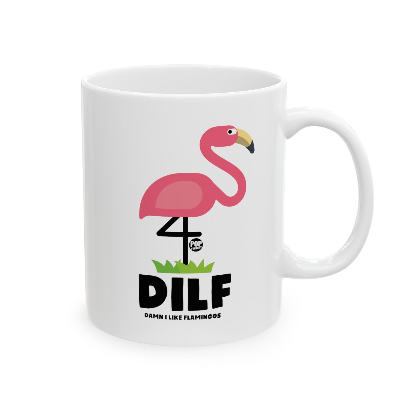 DILF Flamingos Mug