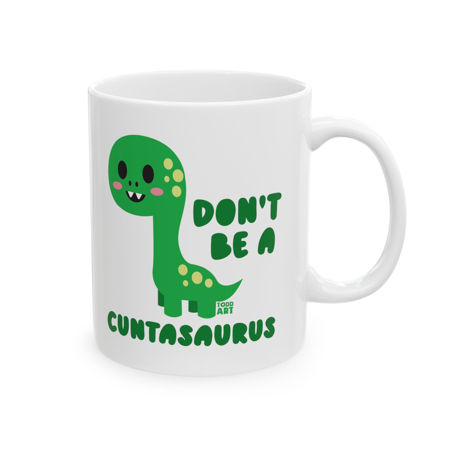 Cuntasaurus Dinosaur Mug