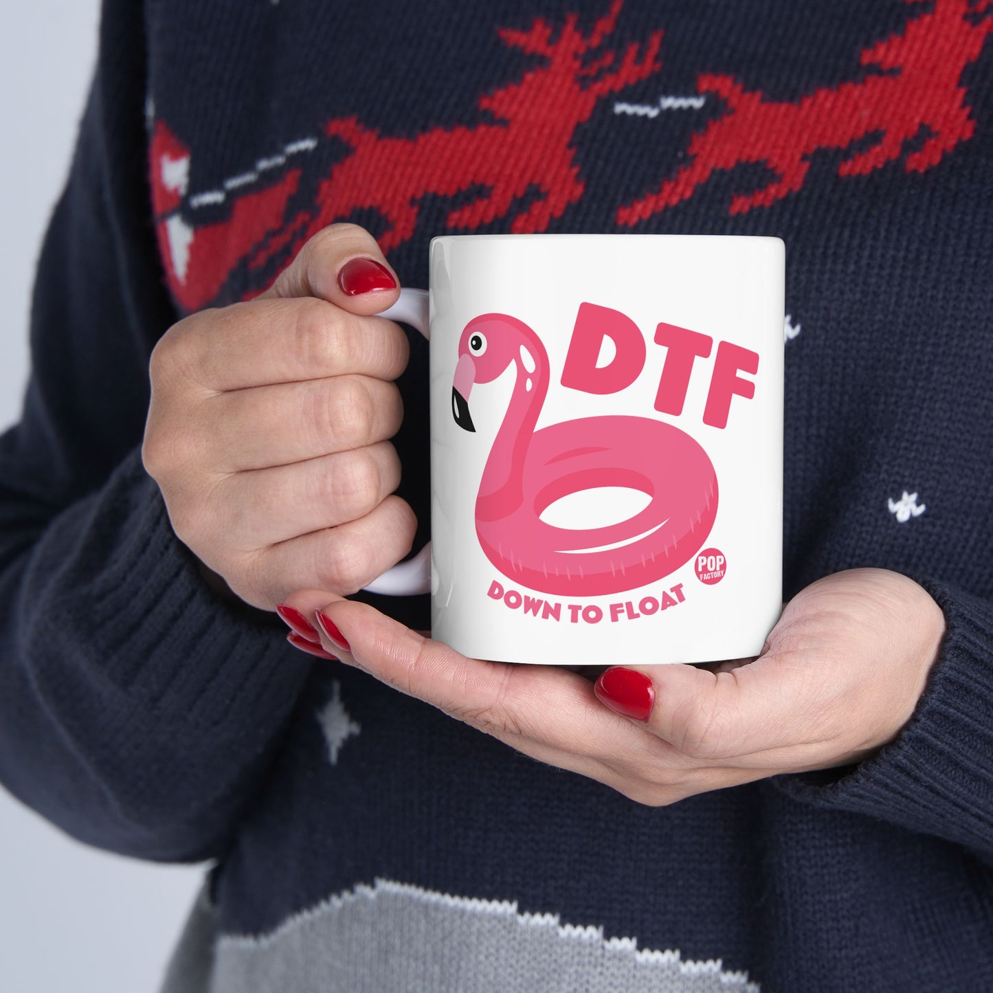 DTF Down To Float Mug