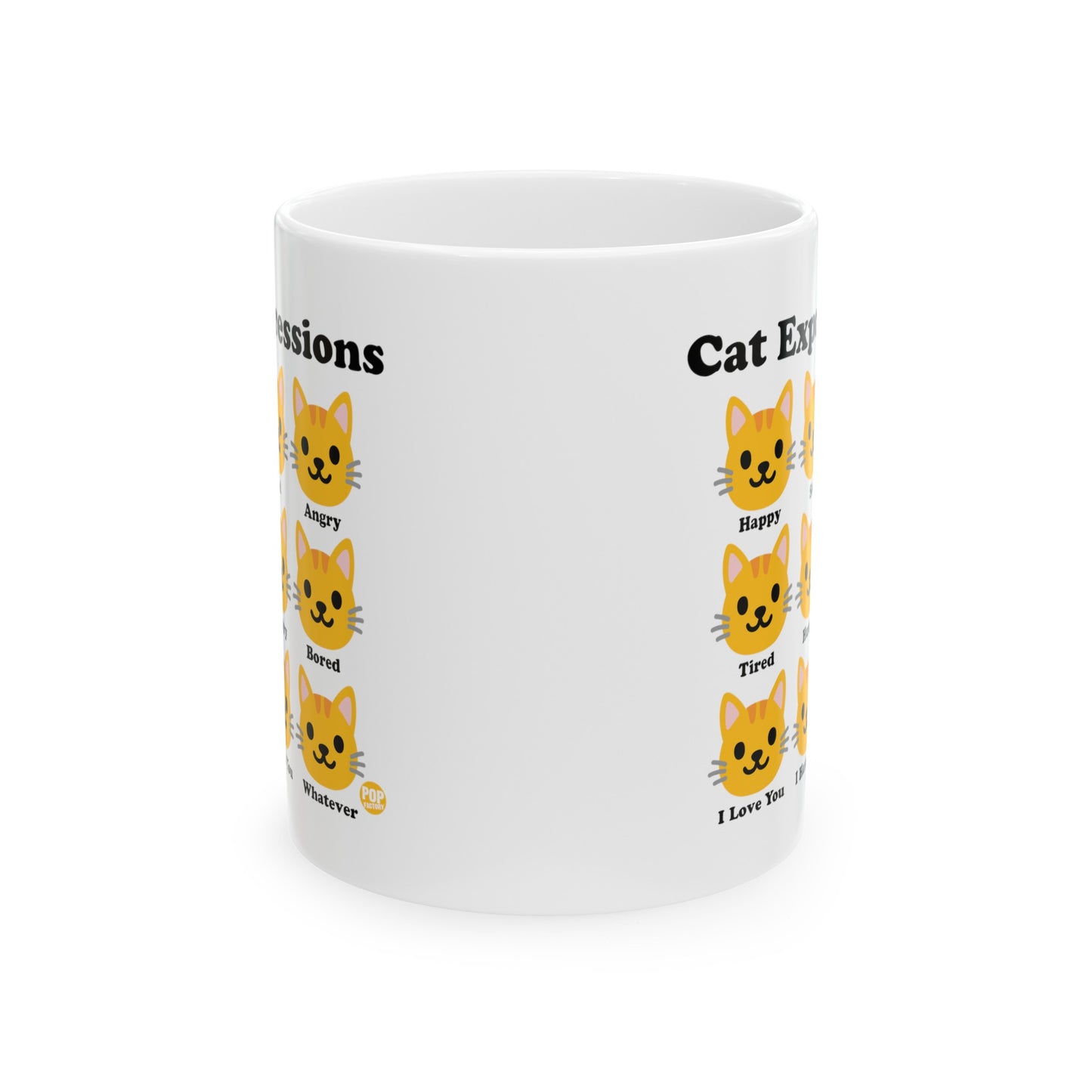 Cat Expressions Mug