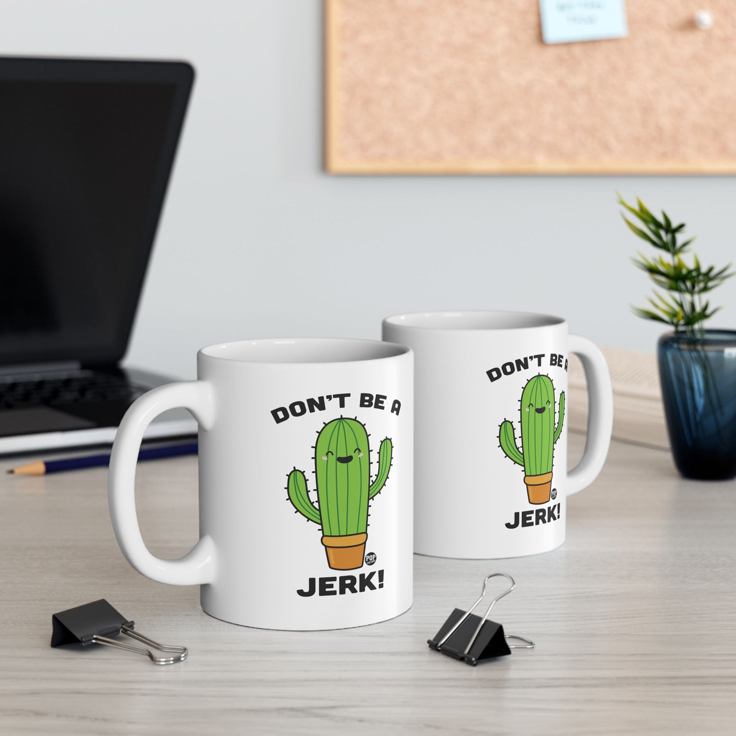 Don't Be A Jerk Cactus Coffee Mug