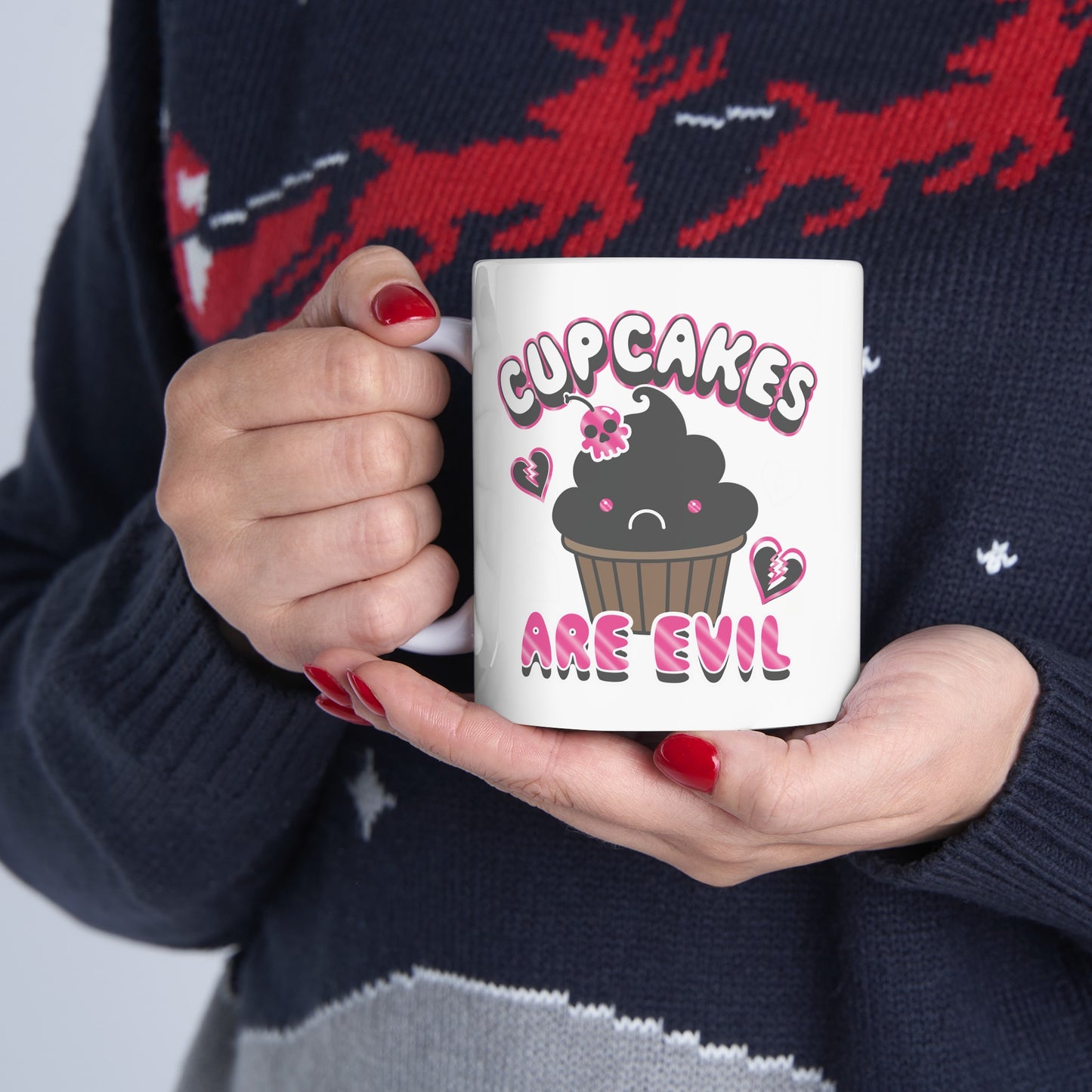 Cupcakes Are Evil Mug