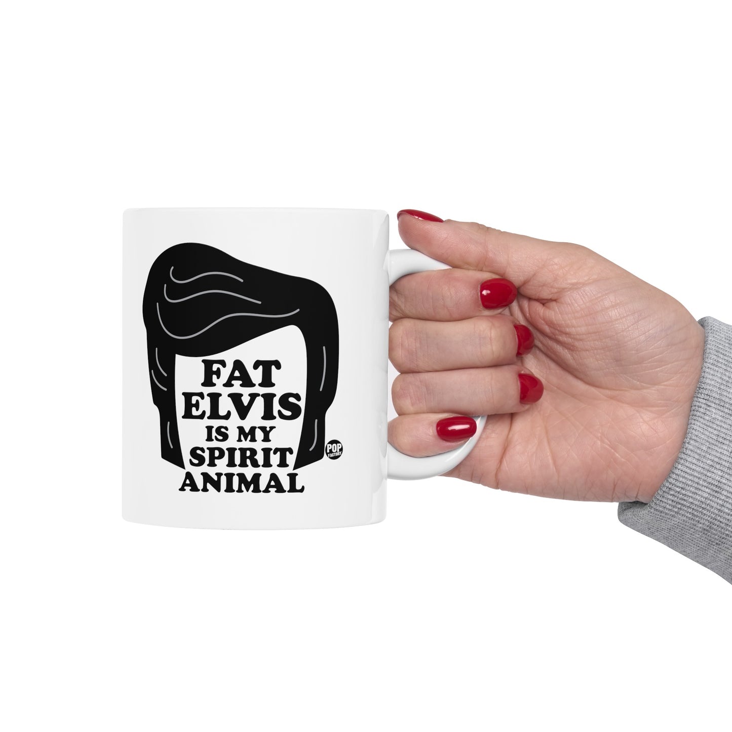 Fat Elvis Mug