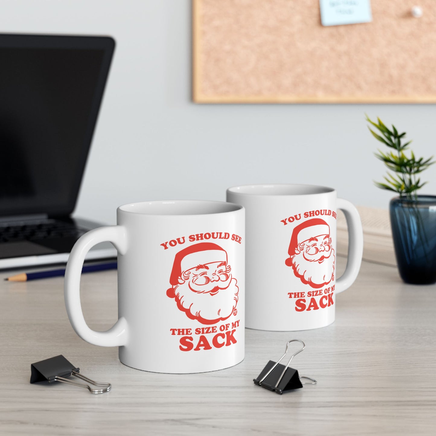 Santa Size Of My Sack Mug